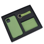 Leather Protective Case All-match Card Holder Keychain Gift Set - Image 10