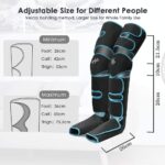 Leg Massager With Heat On Knee Cordless Air Compression For - Image 3