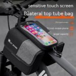 Bilateral Tube Touch Screen Saddle Bag - Image 6