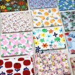 Plant Flowers Small Clear Floral Cotton Fabric