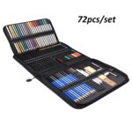 Sketch Drawing Color Pencil Set Charcoal Art Brush Set 72 Piece Painting Set - Image 4
