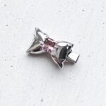 Daydream Series Small Pillow Bowknot Set Diamond Metal Hairpin - Image 5