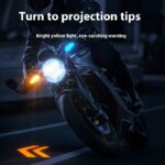 Motorcycle Projection Turn Light LED Turn Highlight Warning Light - Image 4
