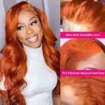 Front Lace Wig Human Hair Wig - Image 8
