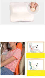Car Headrest Neck Protector Backrest Car Seat Pillow Lumbar Pillow Memory Foam - Image 8