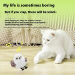 Gravity Flutter Small Fat Cat Self-Hi Relieving Stuffy Toy Simulation Bird - Image 2