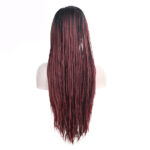 African three strands of dirty braids - Image 2
