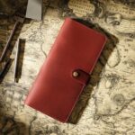 Crazy Horse Leather Women's Leather Purse Men's Multi-functional Retro Wallet Cross-border Long Clutch - Image 7