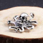 Octopus Skull Necklace Men And Women Pendant - Image 3