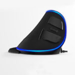 Vertical Ergonomic Snail RGB Anti-Mouse Hand Wired Mouse - Image 3