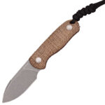 Stone Wash 14C28N Steel Mikata Handle Straight Knife - Image 5