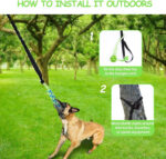 Dog Tug Of War Rope Molar Cleaning Tooth Bite Rope Toy Outdoor Inner - Image 3