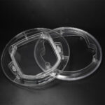 Glass door cat puppies door hole - Image 6