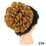 African Wig Bun Hair Bag Drawstring Dreadlocks Afro Hair Bag - Image 9