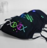 Bluetooth APP luminous LED luminous mask - Image 2
