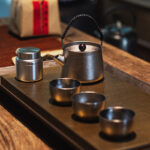 Wild Wind Titanium Tea Set Pure Titanium Small Teacup Outdoor Tea Making Device Titanium Teapot Titanium Bottle - Image 6