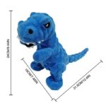 Dinosaur Squeaky Dog Toy Grunting Dinosaur Dog Toy That Oinks Grunts For Small Medium Large Dogs Squeaker Chew Training Puppy - Image 8