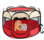Folding Octagonal Pet Fence Oxford Cloth Cat And Dog Kennel - Image 5