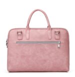 Faux Leather Laptop Bag For Women - Image 2