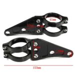 Motorcycle Headlamp Bracket, Front Shock Absorber Bracket - Image 3