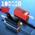 Super Large Capacity With Cable MAh Power Bank Fast Charge Outdoor Dormitory