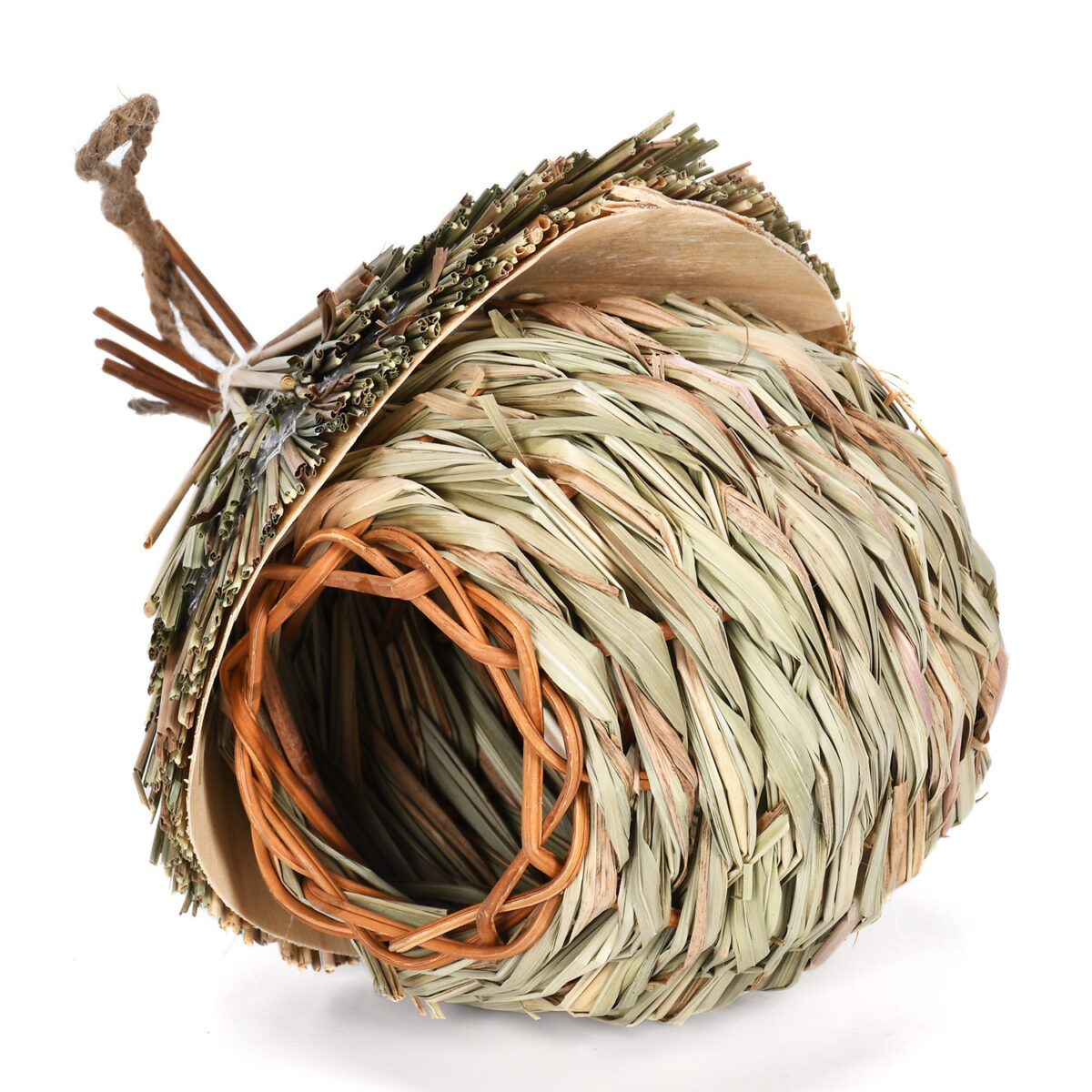 Creative Hanging Straw Bird Nest Manual Environment Layout - Image 2