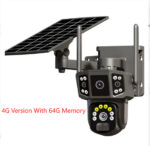 Solar Outdoor Screen Panoramic Surveillance Camera - Image 8