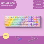 Colored Sugar Cat Mechanical Keyboard The Third Mock Examination Bluetooth - Image 6