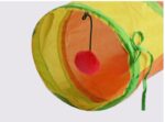 Rainbow S-shaped Cat Tunnel Self-hey Educational Cat Toy Collapsible Cat Tunnel - Image 4