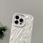 Simple And High-end Pleated Phone Case All-match - Image 2