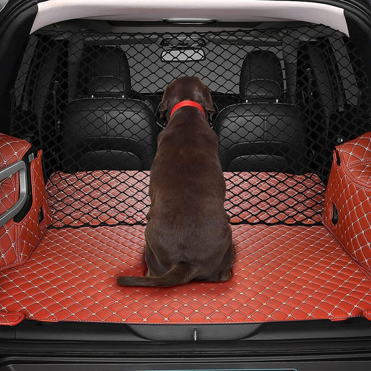 Dog Protective Net Car Isolation Fence Pet Obstacle Filter Trunk Isolation Blocking Net Hatchback - Image 4