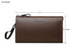 Real Leather Handbag People's Money - Image 9