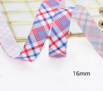 Stars And Stripes Ribbon Dovetail Bowknot Hair Ring Double Stitching Dovetail Ribbon - Image 7