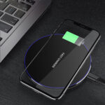 Metal QI Wireless Charger 10W Ultra-thin Wireless Charger Suitable For Cross-border QI Mobile Phone Products - Image 4