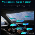 Driving Recorder Line-free 4K Night Vision 360 Panoramic Parking Surveillance - Image 4