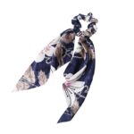 Fashion Long Streamer Printed Fabric Tie Hair Accessory For Ponytail Tie-up Hair Top Cuft - Image 6