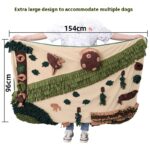 Extra Large Forest Pet Puzzle Food Hiding Anti-choke Energy Consuming Dog Sniffing Pad - Image 3