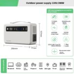 Outdoor 220V Large Capacity Portable Stall Self-driving Tour Emergency Portable Power - Image 5