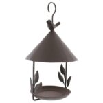 American made old wrought iron bird feeder - Image 5
