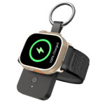 Portable 1000mAh Magnetic Watch Power Bank Keychain Wireless Charger - Image 2