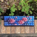 Oil Painting Style Side Carving Transparent Original PBT Atk68 Key Cap - Image 5