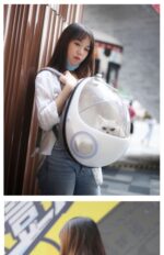 Breathable Egg Shell Cat Nest Pet Transparent Space Capsule Out Portable Backpack - Image 10