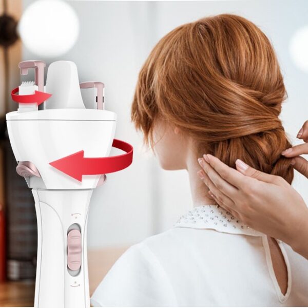 Fast automatic hair styler