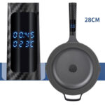 Intelligent Digital Display Temperature Control Non-stick Frying Pan - Image 4