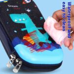 New EVA Elementary School Student Large Capacity Anti-fall Pencil Stationery Box - Image 3