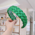 Women's Solid Color Fabric Craft Headband - Image 9