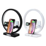 Fast Charging 4 in 1 Bedside Lamp Wireless Charger Bracket - Image 4