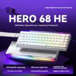 Magnetic Axis Keyboard Manufacturing Machinery Wired RGB Lamp Effect Home Office - Image 7