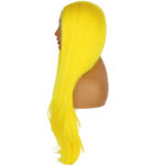 Fashion Female Yellow High Temperature Silk Headgear - Image 2