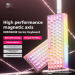 Magnetic Axis Keyboard Manufacturing Machinery Wired RGB Lamp Effect Home Office - Image 10